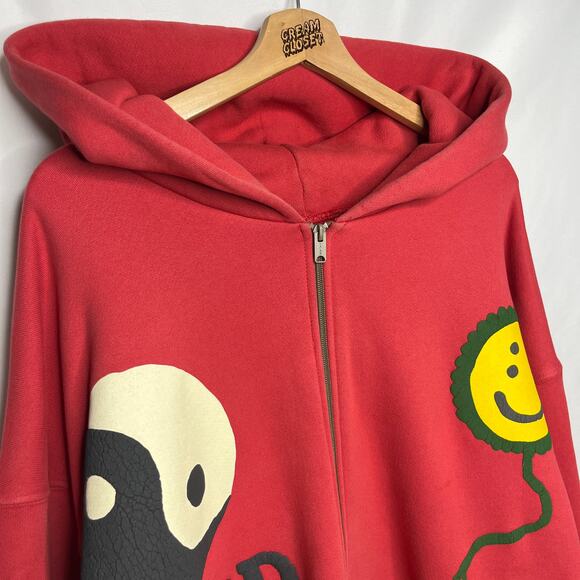 Cactus Plant Flea Market CPFM Earth First WWCD One Flower Leads Zip Up XL - Picture 2 of 7